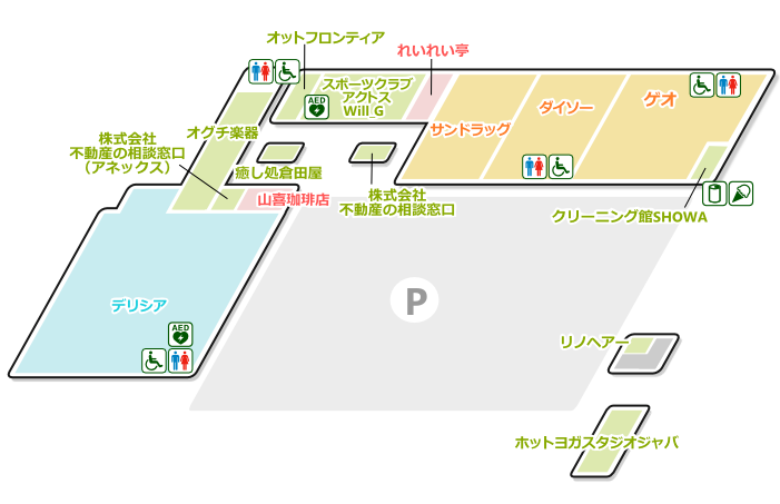 フロアマップ
